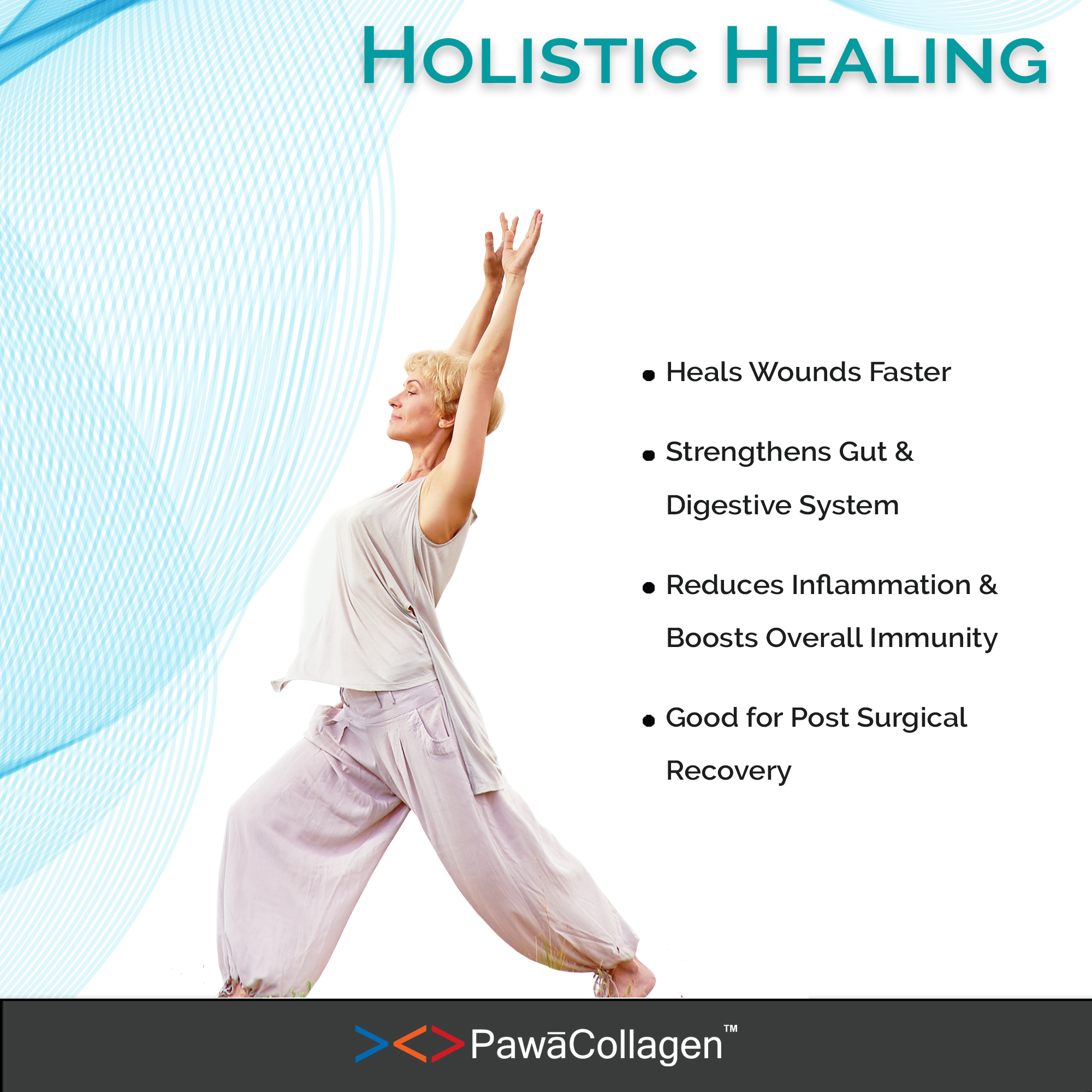 PawaCollagen French Hydrolysed Collagen (Peptide) Powder For Skin, Joints & Bones, Hair & Nails