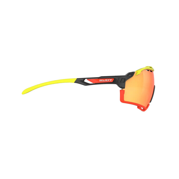 Rudy Project Cutline Black Gloss C4 – Multilaser Orange