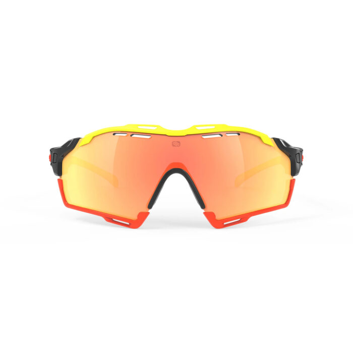 Rudy Project Cutline Black Gloss C4 – Multilaser Orange