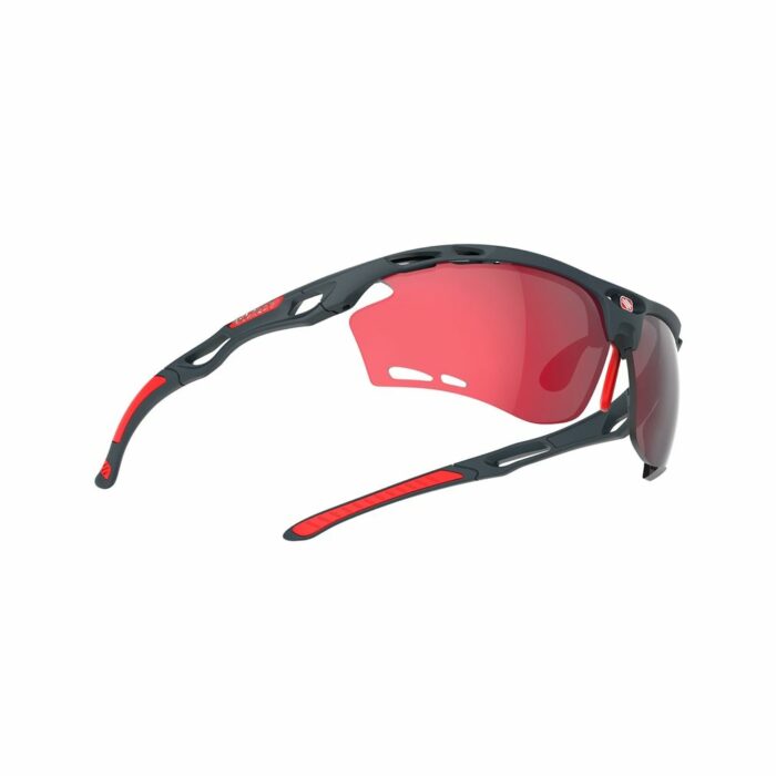 Rudy Project Propulse Charcoal Matte – Multilaser Red