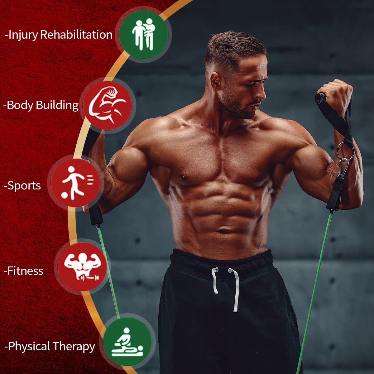 Healthtrek Resistance Toning Tube Set 