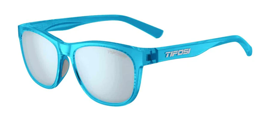 Tifosi Swank, Crystal Sky Blue, Smoke Bright Blue